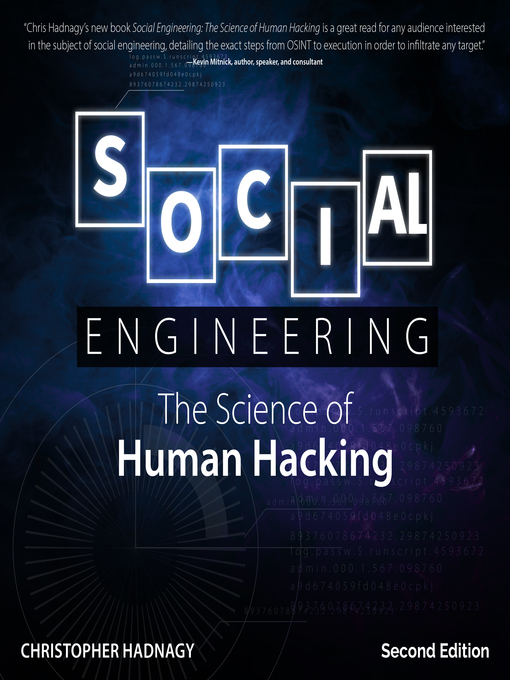 Title details for Social Engineering by Christopher Hadnagy - Available